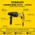Stanley 26 mm 800 Watt 3 Mode SDS Plus Hammer Drill, 1150 RPM (SHR263K)