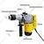 Stanley 26 mm 850 Watt 2 Mode L-Shape SDS-Plus Hammer Drill, 700 RPM (STHR272KS)