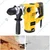 Stanley 32 mm 1250 Watt 3 Mode L-Shape SDS-Plus Hammer Drill, 850 RPM (STHR323K)
