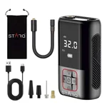 STARQ 4000 mAh Inflate Pro Portable Tyre Inflator Upto 150 Psi for Cars, Motorcycles, Bicycles, Football