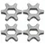 Sprocket, Star Shape (4 Pieces) for Electric Chainsaw, EC021