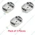 Heavy Duty Starter Pulley Type-2 (3 Pieces), for 2 Stroke 52 CC (44-5F) Earth Auger/ Post Hole Digger
