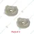 Starting Pulley No.1 (Pack of 2) for 2 Stroke 43/52 CC Brush Cutter, Water Pump, Earth Auger Engine, BC-063