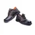 Hillson Single Density Pu Sole Steel Toe Black Work Safety Shoes(Size-6)