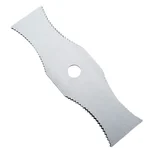 Heavy Duty 12 inch 2-Teeth Steel Arc Blade For Petrol Brush Cutters