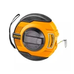 Ingco 20 Meter Length 12.5 mm Width Steel Measuring Tape Durable Construction Inch and Metric Scale (HSMT8420)