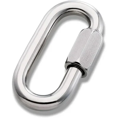 Premium Quality Stainless Steel Threaded Quick Link Connector for Chain Repair(Size-5mm,Pack-5pcs)