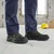 Jama JB147 Safety Shoe, With Oil Pull-Up Leather, Anti-Static, Slip Resistant, 200J Steel Toe Cap, DD-PU Sole(Size-6)