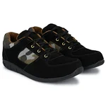 ArmaDuro (AD_1005_Black) Steel Toe Suede Leather Black Safety Shoe