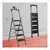 Blueboy 5 Steps Mild Steel 150 Kg Load Capacity Unbreackable Step Ladder With Tools Tray 