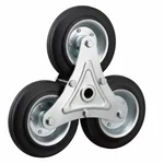 Heavy Duty 150 MM / 6 Inch Pneumatic 150 Kg Load Capacity Step Trolley Wheel