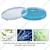 Bello 5Pcs Polypropylene 100mm Sterile Bacterial Culture Petri Dish for Laboratory
