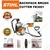 Stihl FR-3001 Backpack Brush Cutter 1.1HP, 2 Stroke 30.5cc with 2 T Blade