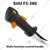 Stihl FS 380, 40.2CC 2-Stroke Sidepack Petrol Brush Cutter | 2.7 HP Grass Cutting Machine for Agriculture & Gardening