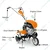 Stihl MH-610 Heavy Duty Petrol Power Tiller 6HP, 212cc
