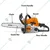 Stihl MS 170, 30.1-cc Petrol Chainsaw with 16 inch Guide Bar