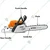 Stihl MS 291, 55.5-cc Chainsaw with 18 inch Guide Bar