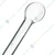 SBT 10pcs Borosilicate Glass Stirring Rod 200mm X 6mm Flat Face for School, College, Chemistry Lab