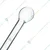 SBT 6 pcs Glass Stirring Rod 200mm X 6mm Flat Face for School, College, Chemistry Lab