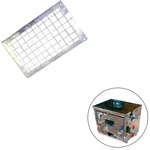 MS Tray For Heavy Duty 23 x 18 Inches Gas Operated Stone Based Pizza Oven, 4 Pizza (Pack of 2)