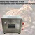 Heavy Duty Indian 10 x 16 Inch Gas Operated Stone Base Pizza Oven, 4 Pizza