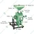 Commercial 10" Stone Type Vertical Flour Mill/Atta Chakki 18 kg/hr, Without Motor