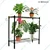 STORACK 10 x 24 x 24 inch Multipurpose Plant Stand For Indoor/Outdoor Garden With Wheel, Adjustable Knob With Shelf Liner