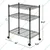 STORACK 14 x 24 x 32 inch 3 Shelves Boltless Adjustable Multi Purpose Storage for Kitchen Office and Garage