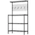 STORACK 14 x 30 x 59 inch 4 Shelves Height Adjustable Microwave Oven Stand, Kitchen Storage Rack