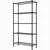 STORACK 17 x 27 x 72 inch 5 Shelves Adjustable Storage Unit With Steel Organizer Wire Rack