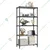STORACK 17 x 27 x 72 inch 5 Shelves Adjustable Storage Unit With Steel Organizer Wire Rack
