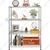 STORACK 24 x 14 x 48 inch 4 Shelves Heights Adjustable Wire Metal Rack, For Home, Kitchen, Office, And Garage