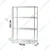 STORACK 27 x 17 x 54 inch 4 Shelves Heights Adjustable Wire Shelving Storage Organizer