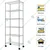 STORACK 27 x 17 x 72 inch 6 Shelves Heights Adjustable Wire Shelving Metal Rack For Home, Kitchen, Office, Garage