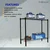 STORACK 24 x 10 x 24 inch 2 Shelves Height Adjustavle Movable Foldable Boltless Inverter Battery Stand
