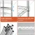 STORACK 30 x 14 x 30 inch 3 Shelves Heights Adjustable Wire Shelving Rack, For Home, Kitchen, Office, Garage