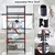 STORACK 30 x 14 x 60 inch 5 Shelves Height Adjustable Kitchen Organiser Rack Free Standing
