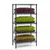 STORACK 30 x 14 x 72 inch Height Adjustable 6 Shelf Foldable Boltless Rack For Indoor/Outdoor Use
