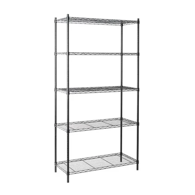 STORACK  30 x 14 x 72 inch 5 Shelves Adjustable Multipurpose Foldable Boltless Rack