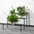 STORACK 60 x 25 x 60 cm 3 Tier Height Adjustable Flower Pot Stand For Balcony, Terrace And Living Room