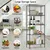 STORACK 62 x 30 x 14 inch 5 Shelves Height Adjustable Steel Boltless Foldable Utility Display Rack