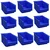 Aristo 200 x 125 x 100 mm FPO Blue Storage Bins With HDPE Material (Bin-15N) (Pack Of 9)