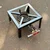 Alloy Steel Square Shaped Stove Chulha with Jodhpuri Burner Ideal for Both Domestic and Commercial Use