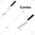 Combo Pack of Flair 8 inch Straight and Bend Palette Knife Set for Cake Decoration (Pack of 12)