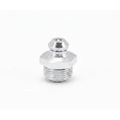 Kapson M6 x 1.0mm Straight Grease Nipples, 16mm Length Zerk Fitting for Automotive & Industrial Lubrication (Pack of 20) K-326