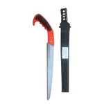 DAP Straight Pruning Saw With Ergonomic Handle For Cutting Branches With Protective Cover
