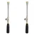 High Pressure Apple Master Spray Straight Gun 1 Feet(30 cm) For Power Sprayer(Pack-2 Pieces)