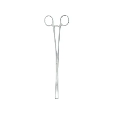 ConXport Straight Tenaculum Forceps, Stainless Steel, Sharp Pointed Tips & Ergonomic Locking Handle For Tissue Grasping