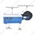 Economic Type 60 x 15 mm Semi Automatic Strapping Machine Low Table
