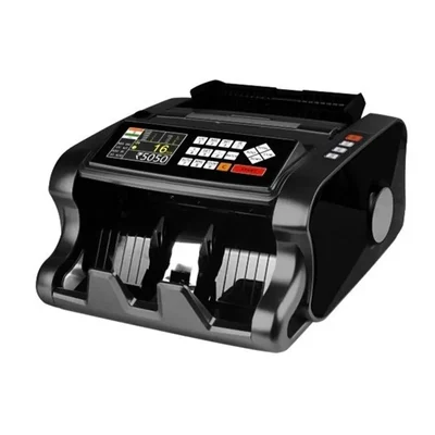 STS Black Mix Value Note Counting Machine With fake Note Detection, 1000 notes/min